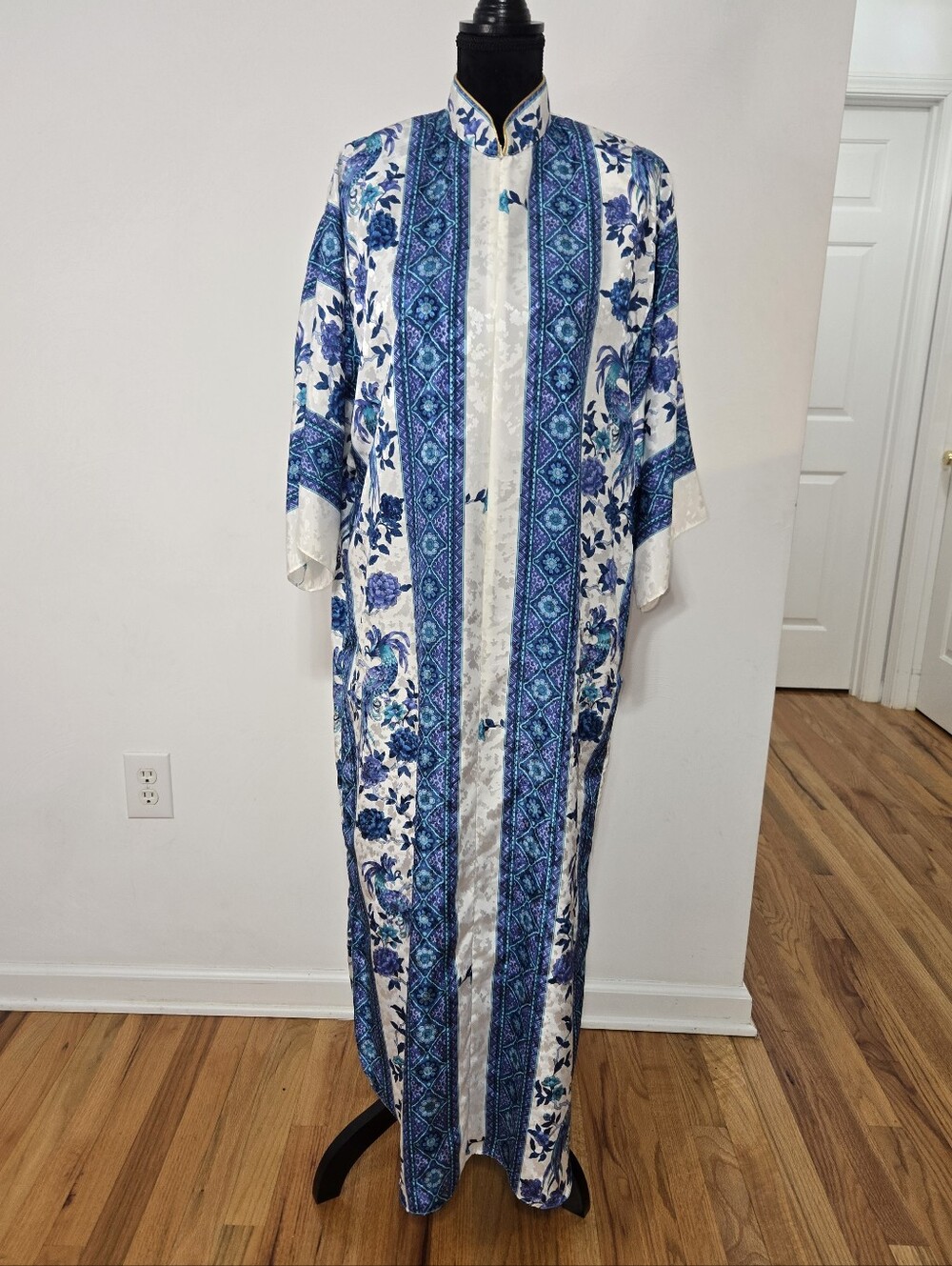 Vintage Ruth Norman Peacock Kaftan